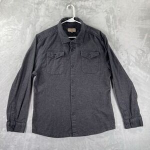 Weston Jon Boucher Shirt mens 2XL Button Up Flannel Long Sleeve Flap Pockets XXL